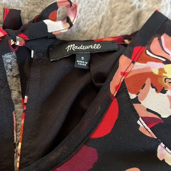 Madewell Flowy Silk Shirt - Picture 3 of 4